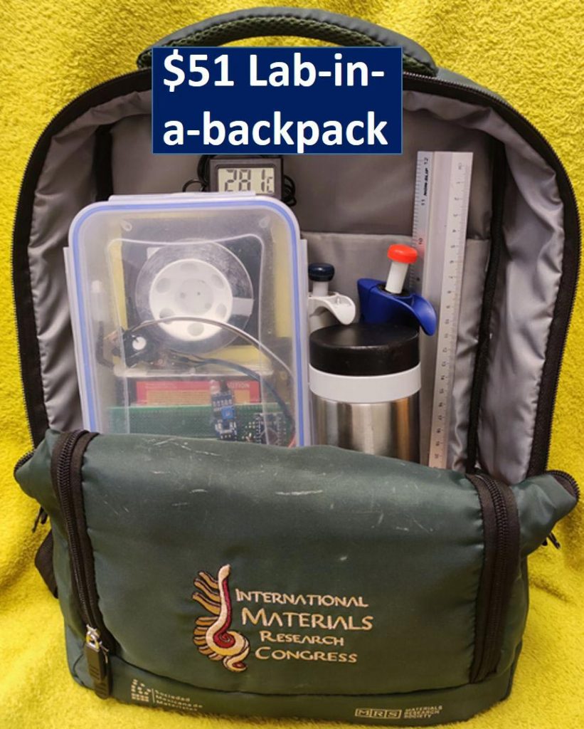 $51 “Lab-in-a-Backpack” Offers Fast, Affordable, Reliable COVID-19 Testing