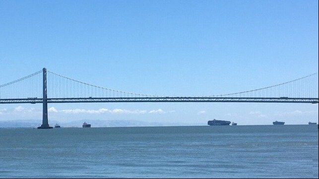 Containerships Told to Slow Steam and Not Anchor in San Francisco Bay